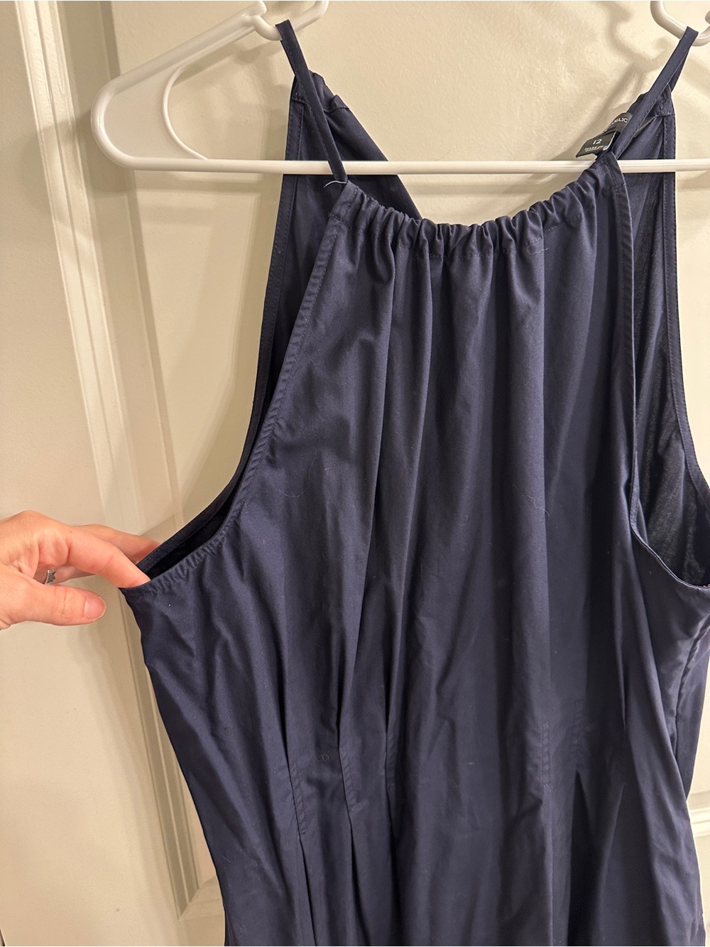 Banana Republic Navy Sleeveless Maxi Dress - women’s 12 - Picture 2 of 10